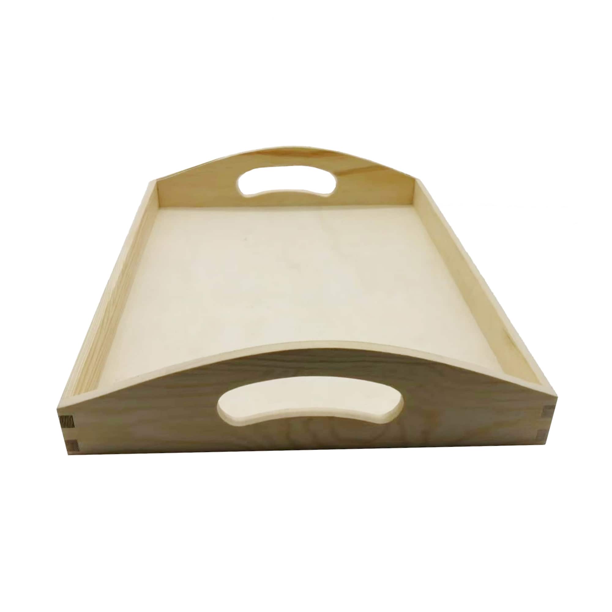 6 Pack: 13" Wooden Tray by Make Market®